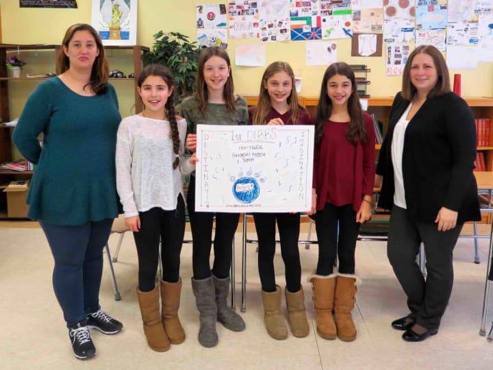 Briarcliff Middle School&#x27;s Destination Imagination team competed at a regional tournament.