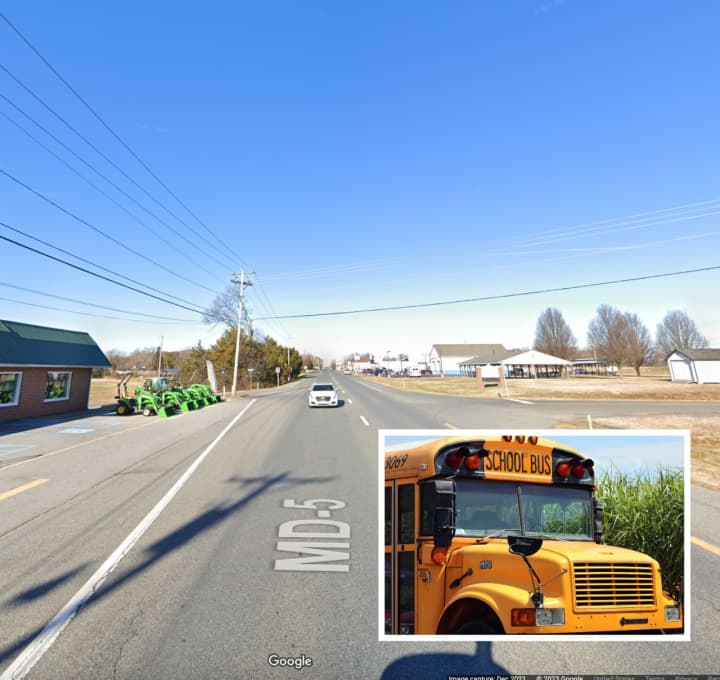 The school bus crash was reported at the intersection of Route 5 and Flora Corner Road in Mechanicsville