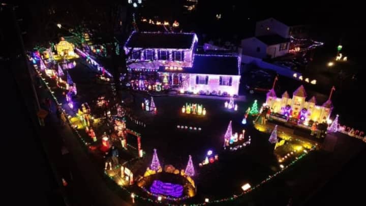 For the 40th year running, the Drelick Family of Harleysville has launched their annual Christmas light display.
