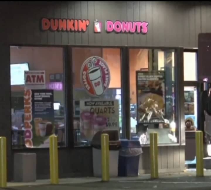 Dunkin&#x27; Donuts locations in Yonkers and Pelham were robbed early Tuesday morning. 