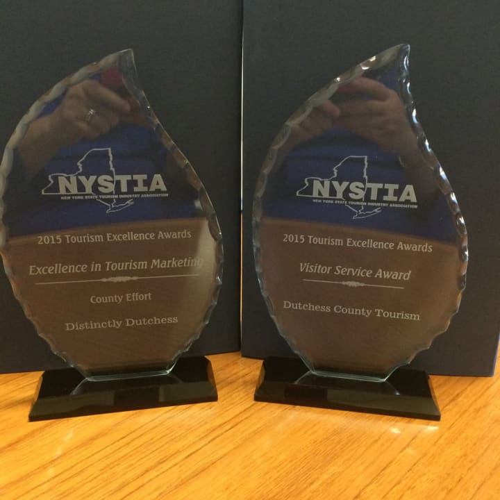 Dutchess County Tourism was honored for excellence in marketing and visitor training by New York State Travel Industry Association.