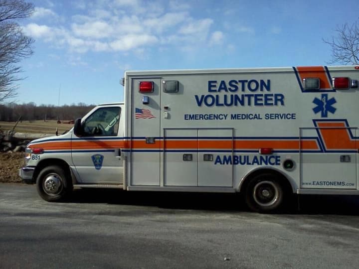 Easton EMS helped to rescue an injured bicyclist.