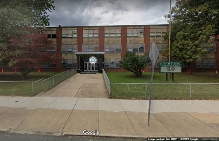 Farrell Elementary School in Philadelphia was locked down Tuesday morning after a student was found to have a gun, according to a report.
