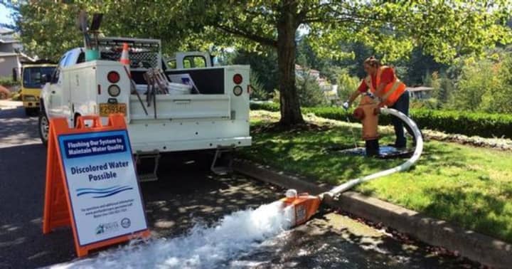 The Ringwood Water Department will be flushing water mains throughout town in October.