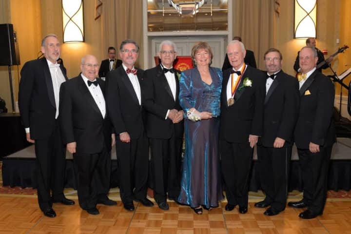 New York Medical College recently held its Founder&#x27;s Dinner at the DoubleTree Hotel in Tarrytown, N.Y. See story for identifications. 