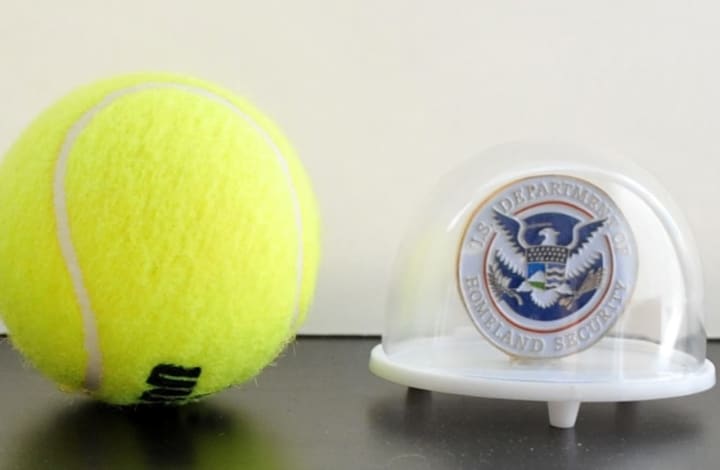 Is your snow globe gift smaller than a tennis ball? It&#x27;s good to go aboard.