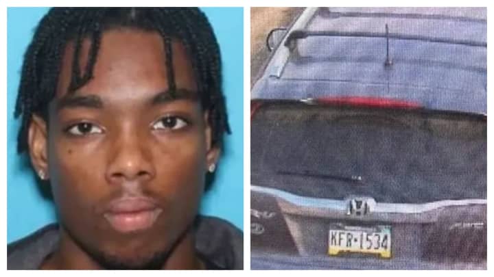 Andre Gordon Jr. and the Honda he's accused of stealing in Morrisville.&nbsp;
