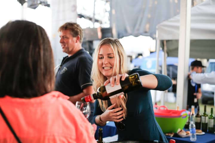 The Greenwich Wine + Food Festival always attracts a foodie crowd.