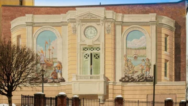 A building in Yonkers that is adorned with a landmarked Richard Haas mural could be torn down if the city&#x27;s approves its owner&#x27;s application for economic hardship status.