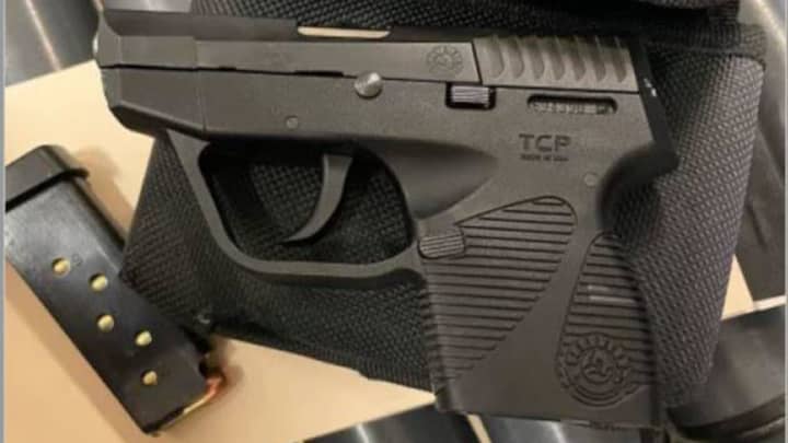 This firearm was seized by TSA from a Hamburg woman on Wednesday, March 22.