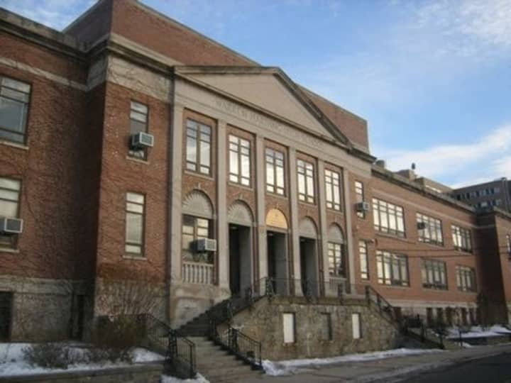 Harding High School in Bridgeport