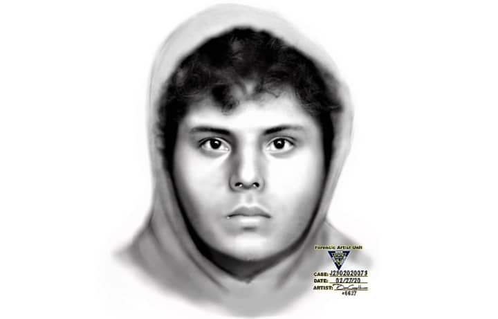 Anyone who might have seen the incident or thinks they recognize the man in the sketch prepared by the New Jersey State Police Forensic Artist Unit is asked to contact Hawthorne police: (973) 427-1800.