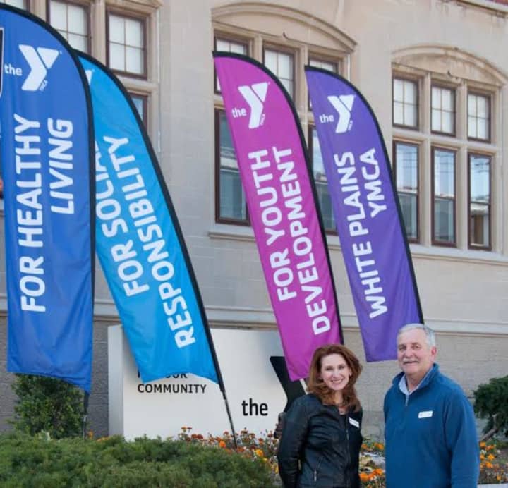 Heather Bell-Pellegrino, left, the Associate Executive Director of the White Plains YMCA, and Executive Director Tom Hay will keep the facility closed on Thanksgiving so that employees can spend the day with their families.