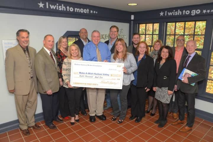 The Hudson Gateway Association of Realtors raised over $8,000 for the Make-A-Wish Foundation.