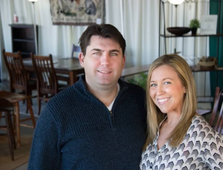 Stamford residents Chris Meier and Beth Patterson-Meier, owners of Against the Grain.