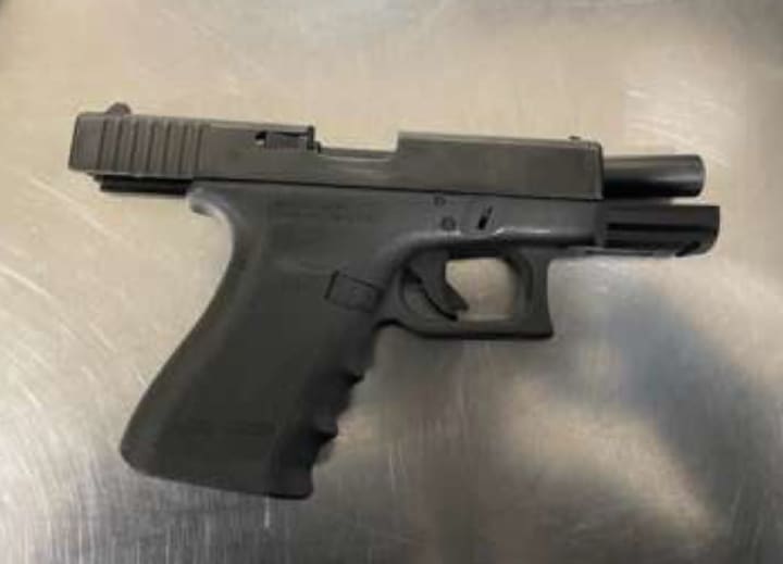 This gun was detected by TSA officers in a traveler’s carry-on bag at Reagan National Airport on Friday, Nov. 18.