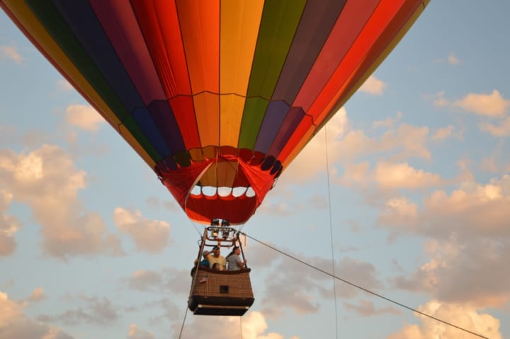 Hot air balloon rides are a highlight of the Summer Festival coming to Smith Haven Mall in Lake Grove.