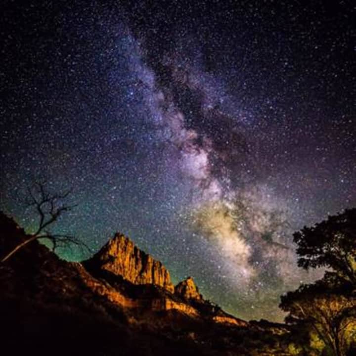 &quot;Zion Sky&quot; by Shelton college student David Pisciotta is the student winner of &quot;Images 2017,&quot; a juried photo competition at the Fairfield Museum and History Center. The exhibit runs to April 30.