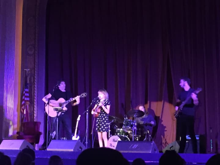 Grace VanderWaal pictured playing with her band at the Lafayette Theatre on the night of Saturday July, 30th.