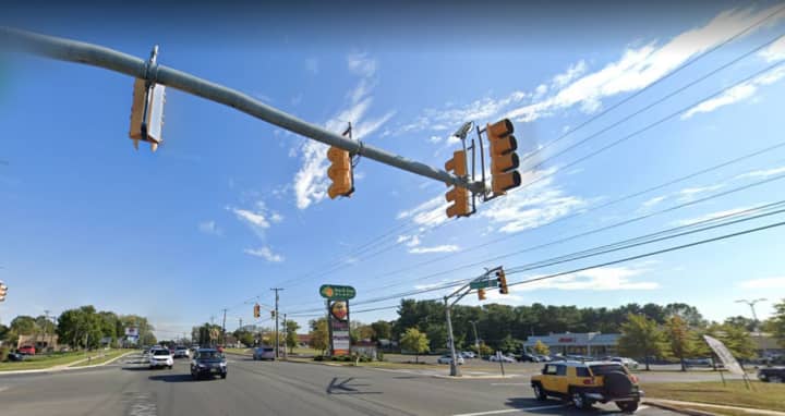 Intersection Where The Accident Happened Along White Horse Pike