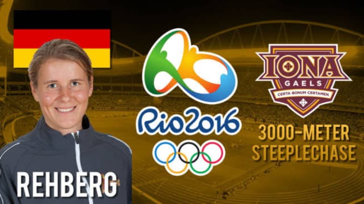 Iona College alumna Maya Rehberg competed in the 3,000-meter steeplechase at the Summer Olympics in Rio de Janeiro.