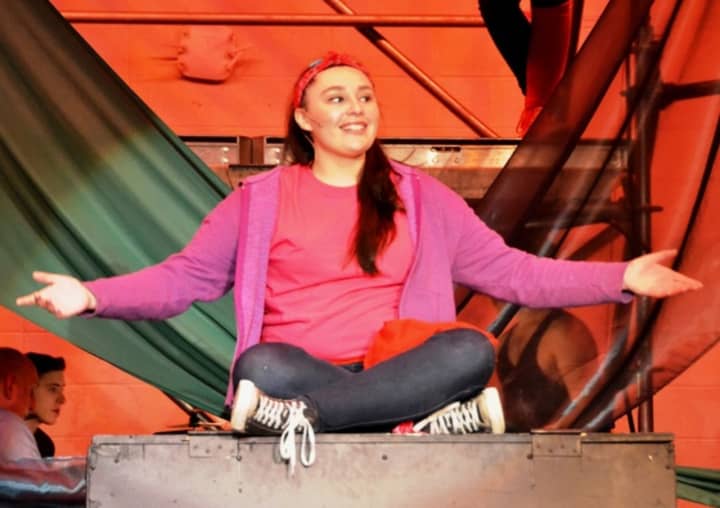 Six students from Valhalla High School&#x27;s production of &quot;Godspell&quot; have been nominated for Metropolitan Youth Theater Awards. Jessica Beitscher, shown on stage, has received a nomination got Vocal Performance Female.