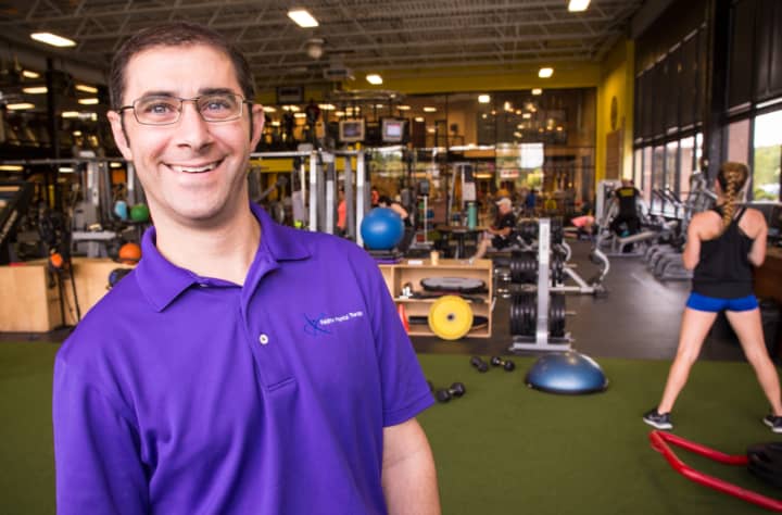 Justin Feldman, owner of Feldman Physical Therapy at Gold&#x27;s Gym of LaGrange in Poughkeepsie, where his practice is based.
