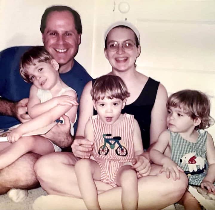 Katie Weisman and her family in younger days.