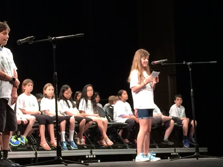Main Street School fifth-graders celebrated the milestone of moving up to middle school during a special ceremony on June 22 before an audience of friends, family and administrators.