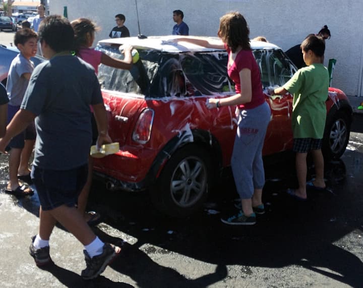 Eleanor Van Gelder School is hosting a car wash on Saturday.