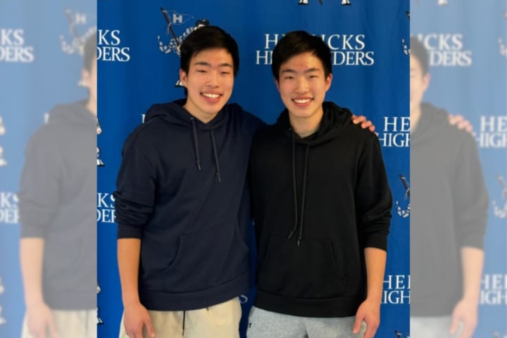 Twins Devon and Dylan Lee, both age 17 of New Hyde Park, were named valedictorian and salutatorian of their class at Herricks Public High School.&nbsp;