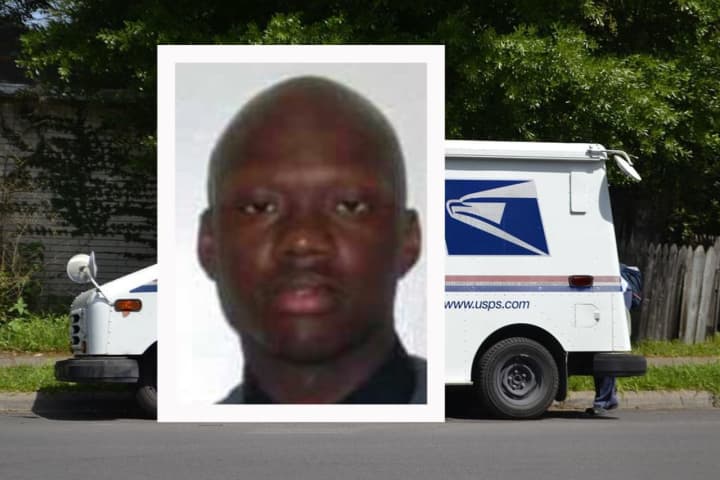Christopher Moody and a USPS truck.