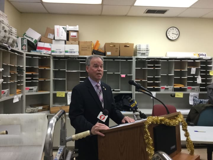 Rockland County Executive Ed Day announces his plan to fund local non-profit organizations.