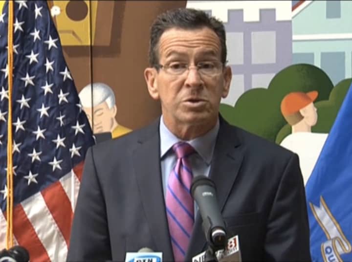 Gov. Dannel P. Malloy commented on the $19.7-billion budget that was approved on Thursday.