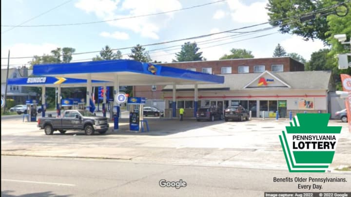 A gas station in Manayunk made Pennsylvania history by selling a lottery ticket that won $2.4 million, say state officials.