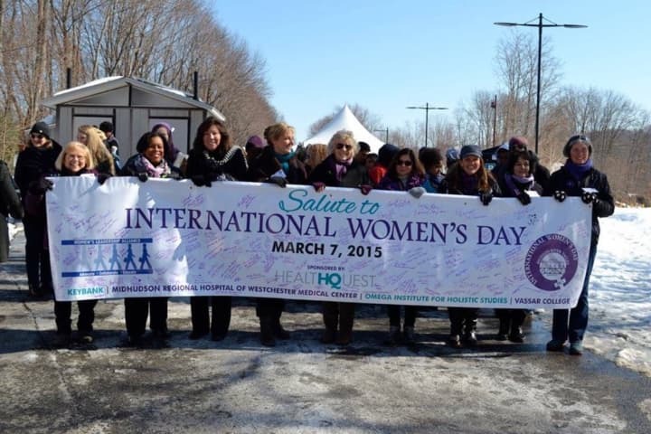 Last year, participants marched for International Women&#x27;s Day, as well.