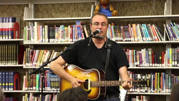 Bob Messano, widely known as &quot;Guitar Bob,&quot; will perform for preschool kids at the Rutherford Public Library throughout the month of March.