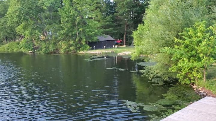 Woodridge Lake where the drowning occurred.