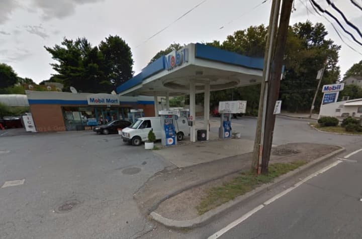 The Mobil Station at 280 Saw Mill River Road (Route 9A).