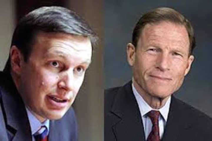 U.S. Sens. Chris Murphy and Richard Blumenthal, Democrats from Connecticut