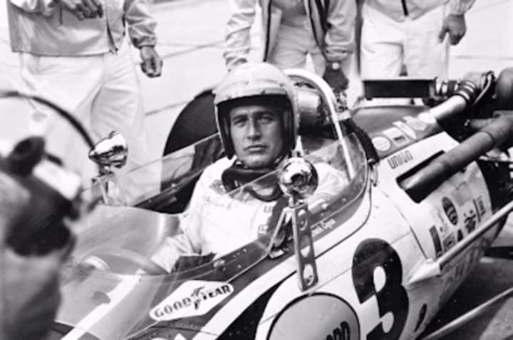 Paul Newman, seen here during filming of the 1969 movie “Winning,” raced cars for 35 years.