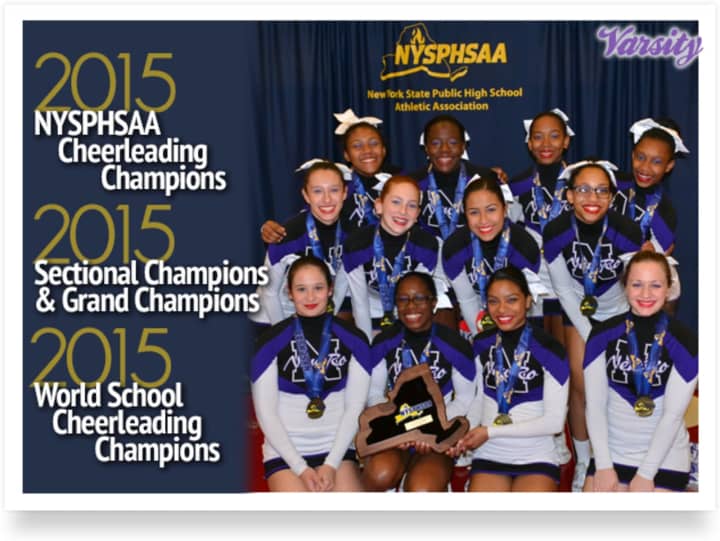 New Rochelle High School&#x27;s varsity cheerleading squad will compete in the National Championship in February.
