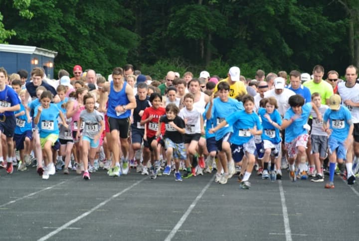 Runners of all ages participate in last year&#x27;s Get Smart For Wilton 5K, which raises funds for all of Wilton&#x27;s public schools.