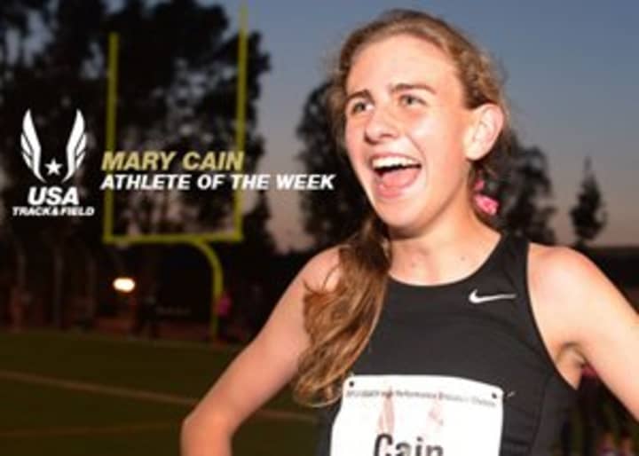 Bronxville runner Mary Cain continues to impress around the country.