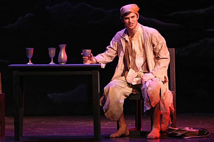 Ridgefield High School senior Sam Gravitte plays Jean Valjean in the school&#x27;s production of &quot;Les Miserables.&quot; He was nominated for &quot;Best Actor in a Leading Role&quot; by both the Halo Awards and the Connecticut High School Musical Theater Awards.