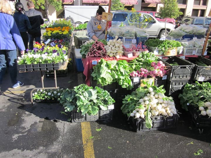 The Down to Earth farmers market