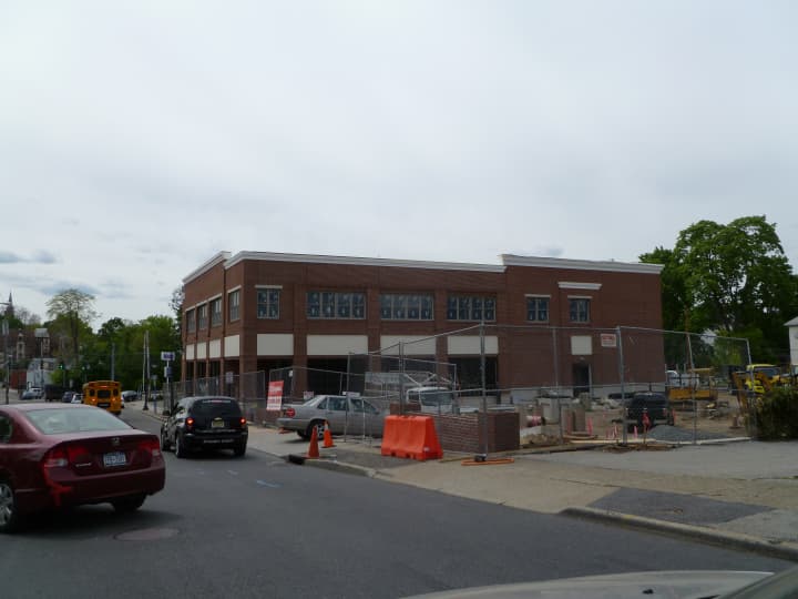 The new Walgreens building at Ashford Ave. and Broadway in Dobbs Ferry.