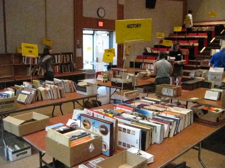 The used book sale begins with &quot;donation days&quot; on Monday and Tuesday before &quot;sale days&quot; later this week.