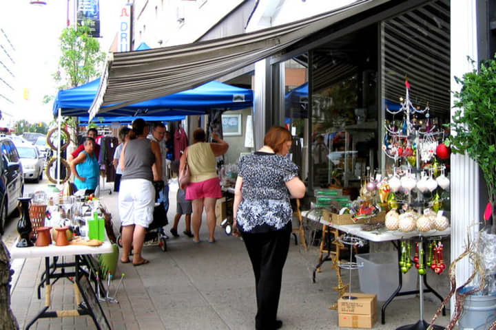 The Bronxville sidewalk sale will take place Friday and Saturday, rain or shine