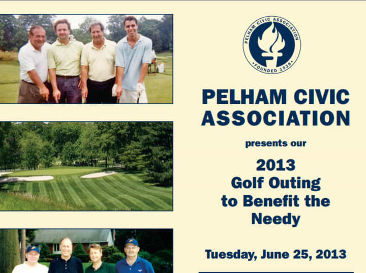 The 24th annual Pelham Civic golf outing is June 25th at Pelham Country Club. 